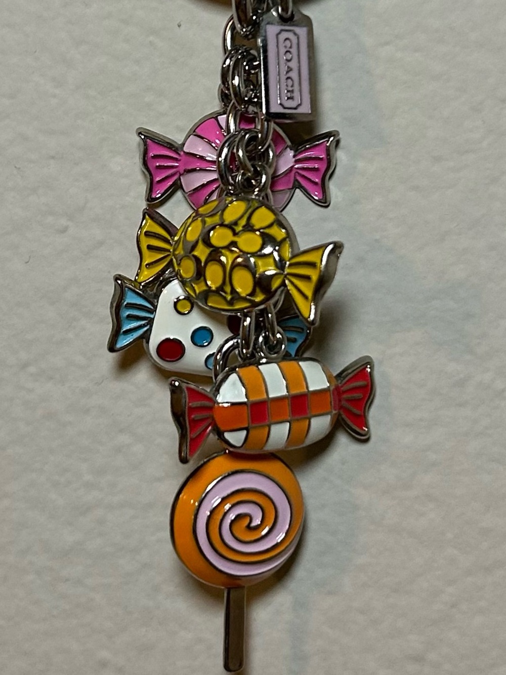 Coach Candy Cluster Bag Charm - Picture 2 of 3